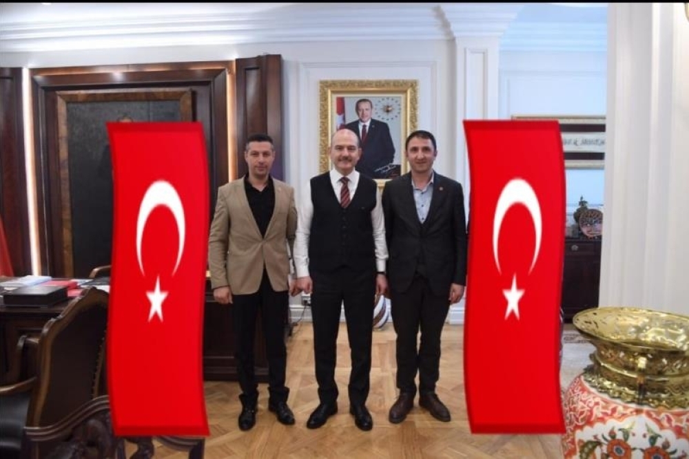 İçişleri Bakanımız Sayın Süleyman SOYLU' ya Ziyaretimiz