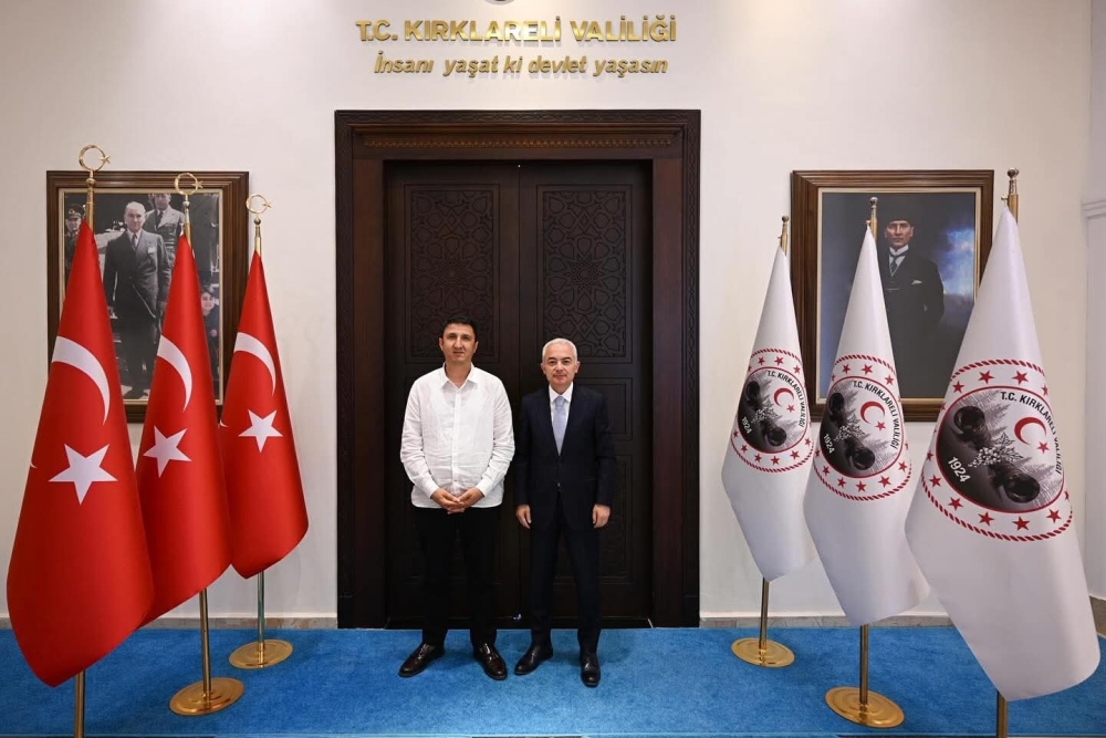 KIRKLARELİ VALİLİĞİNE ZİYARETİMİZ 