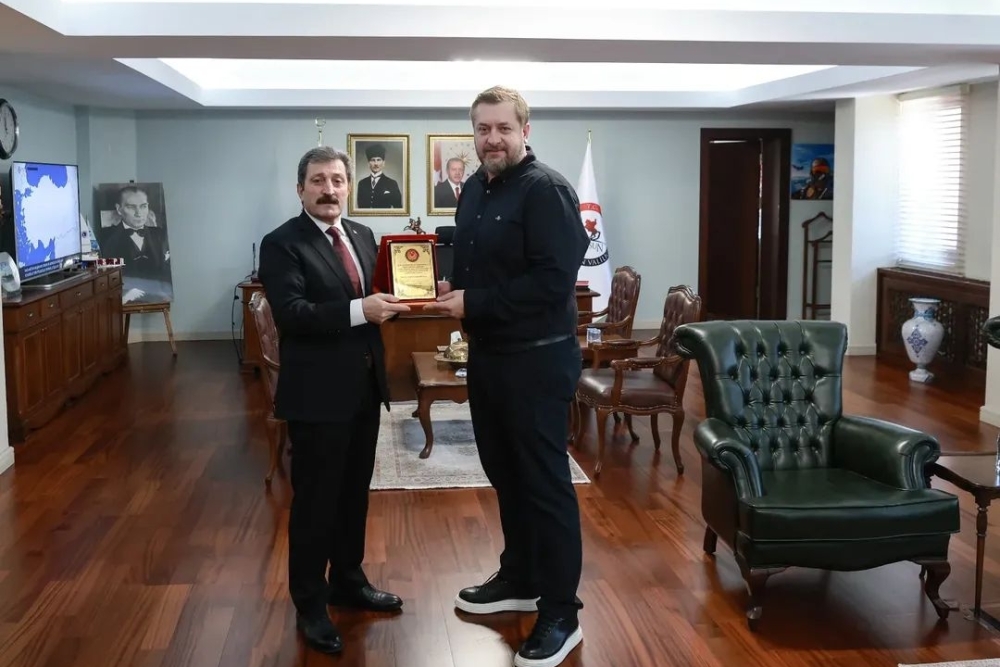 SAMSUN VALİSİ SAYIN ORHAN TAVLI'YI MAKAMINDA ZİYARETİMİZ 