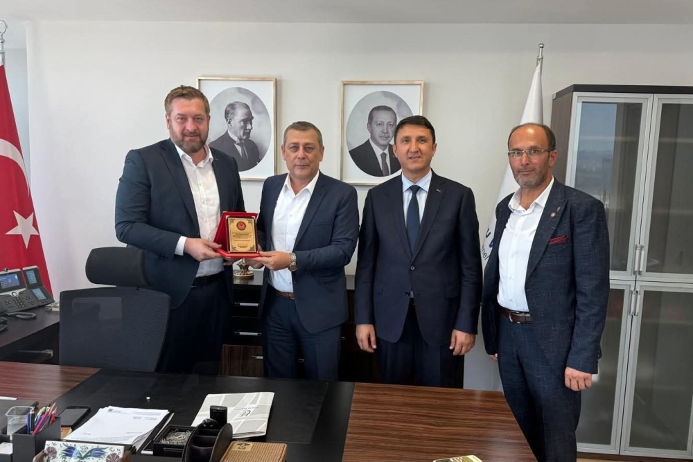 TAPU VE KADASTRO GENEL MÜDÜRLÜĞÜ’NE ZİYARETİMİZ DAİRE BAŞKANI SAYIN ÖZER ÖZDEMİR'