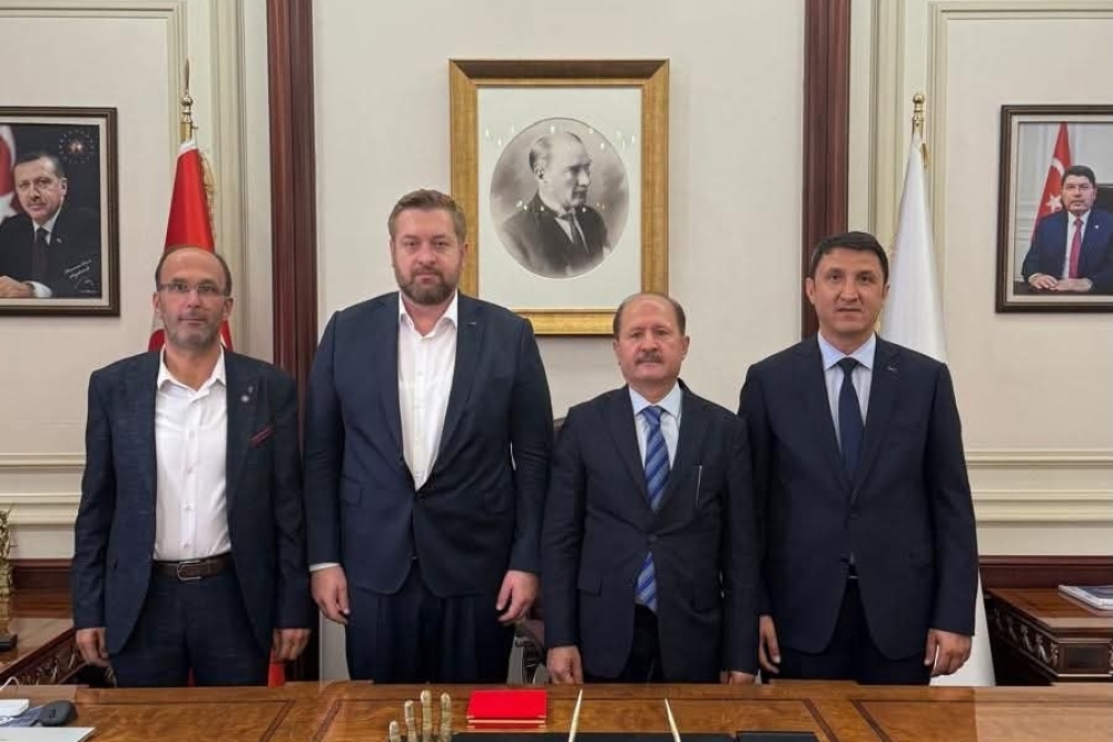 ADALET BAKAN YARDIMCISI SAYIN RAMAZAN CAN'A ZİYARETİMİZ 