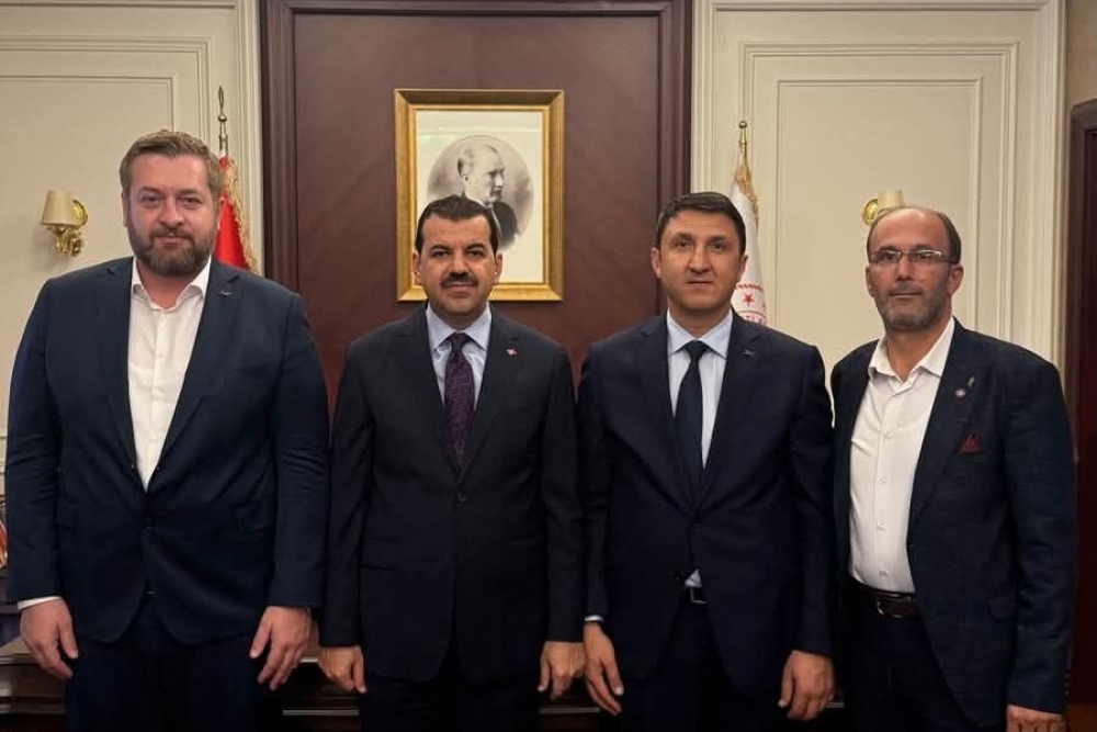 ADALET BAKAN YARDIMCISI SAYIN MEHMET YILMAZ'A ZİYARETİMİZ.