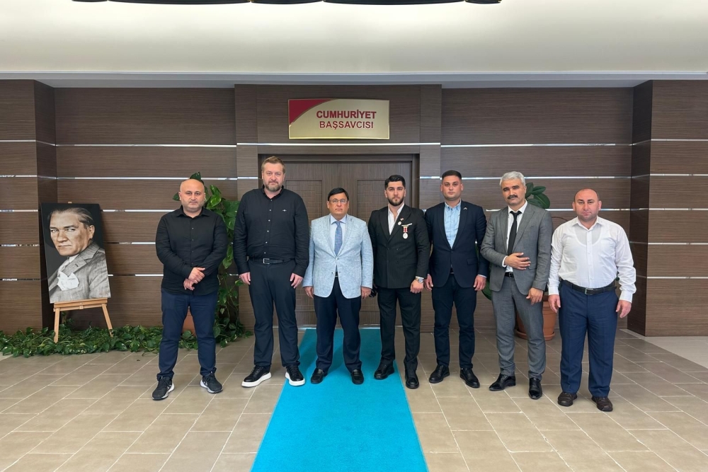 SAMSUN CUMHURİYET BAŞSAVCISI MEHMET SABRİ KILIÇ'A ZİYARETİMİZ.