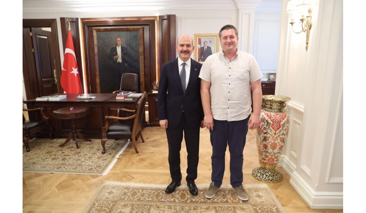 Sayın Süleyman SOYLU' ya Ziyaretlerimiz