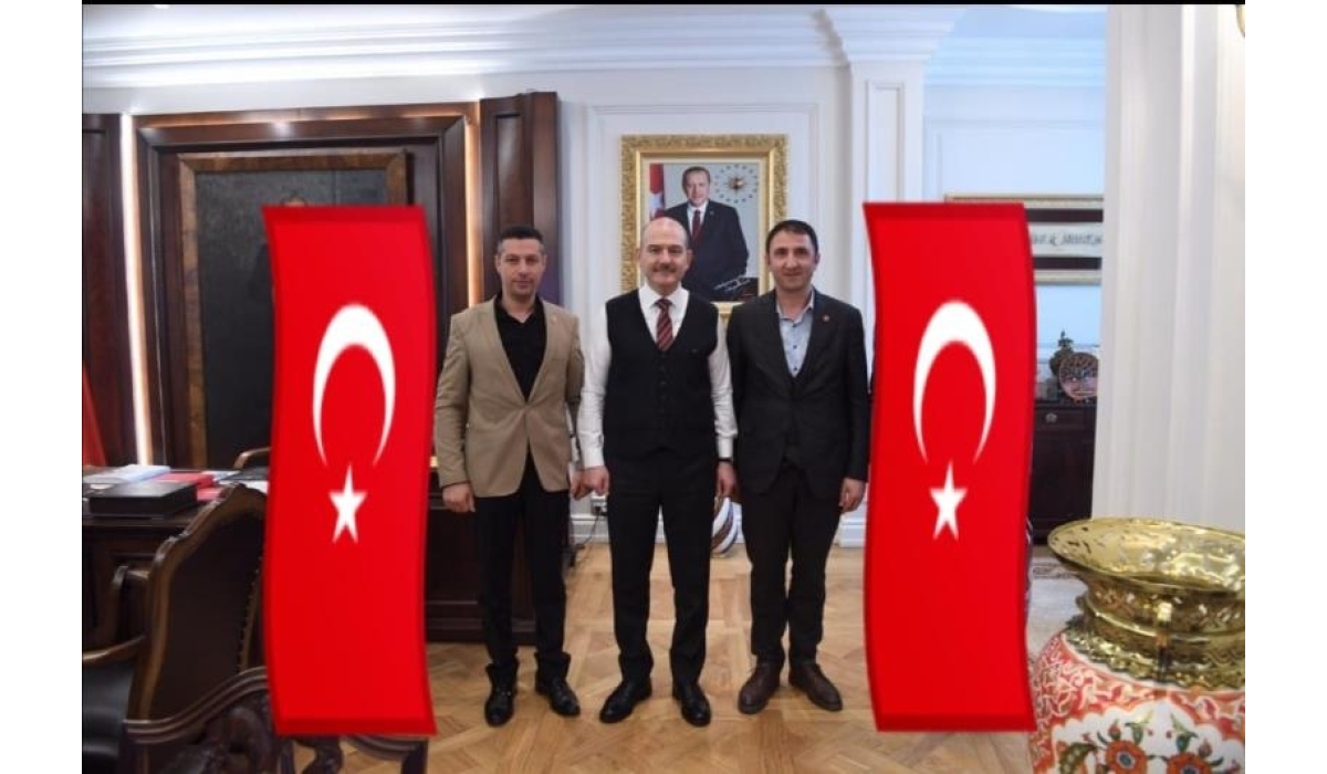 İçişleri Bakanımız Sayın Süleyman SOYLU' ya Ziyaretimiz