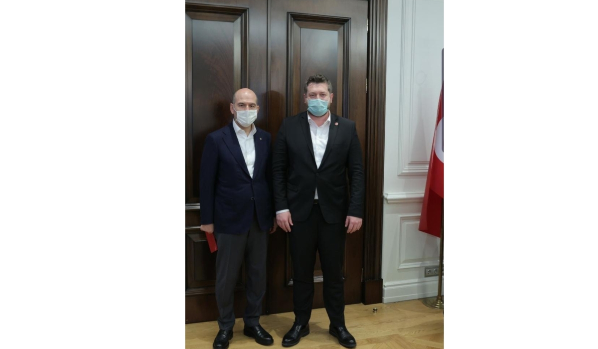 İçişleri Bakanımız Sayın Süleyman SOYLU' ya Ziyaretimiz