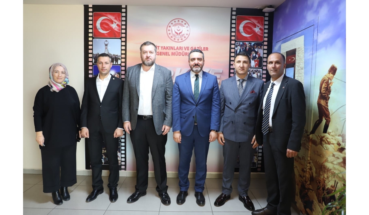  Şehit Gazi Genel Müdürü Sayın Muharrem KURT’u Makamında ziyaretimiz