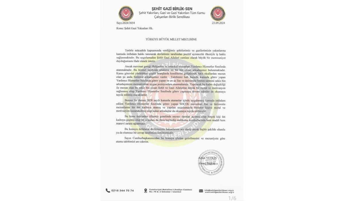 KANAYAN YARAMIZ KAMUDA ÇALIŞAN YHS SINIFI SORUNLARI