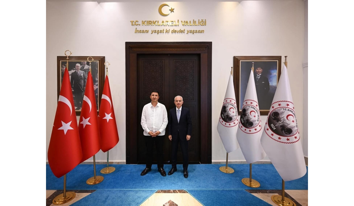 KIRKLARELİ VALİLİĞİNE ZİYARETİMİZ 