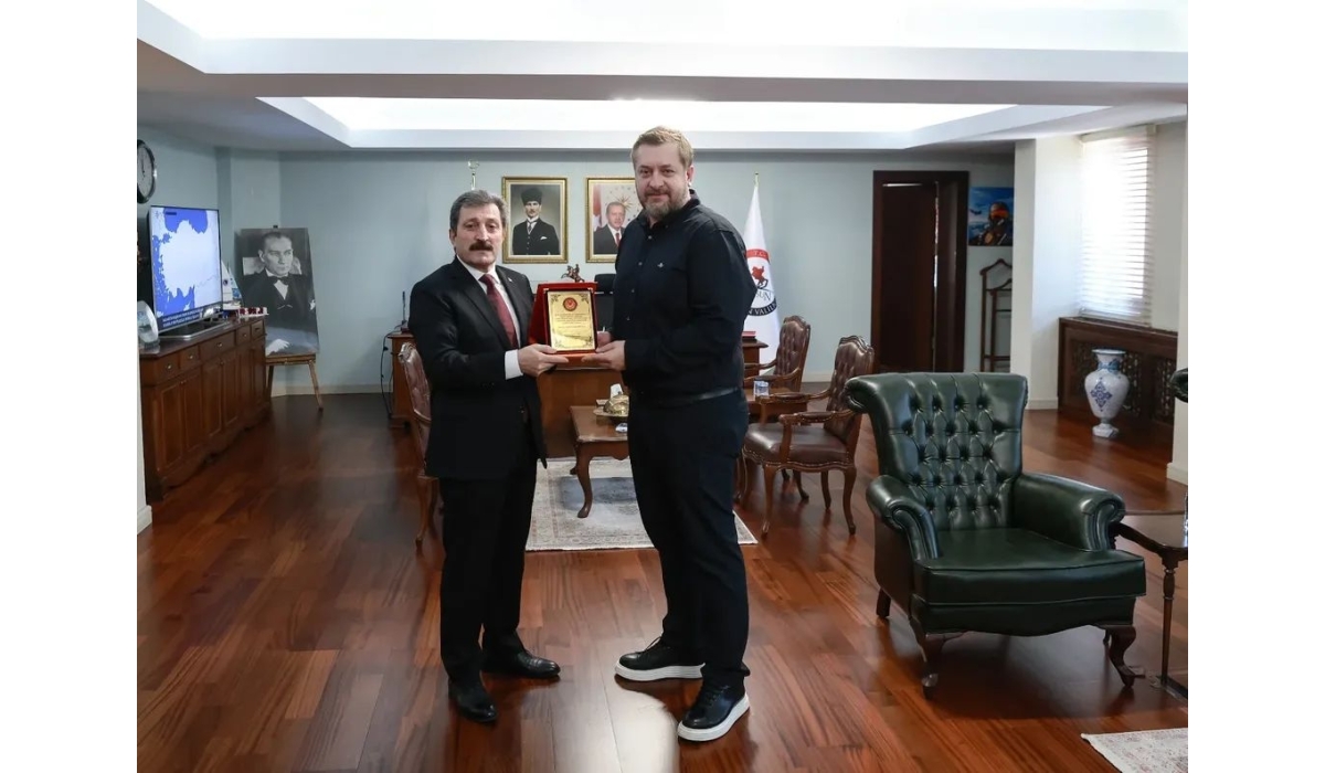 SAMSUN VALİSİ SAYIN ORHAN TAVLI'YI MAKAMINDA ZİYARETİMİZ 