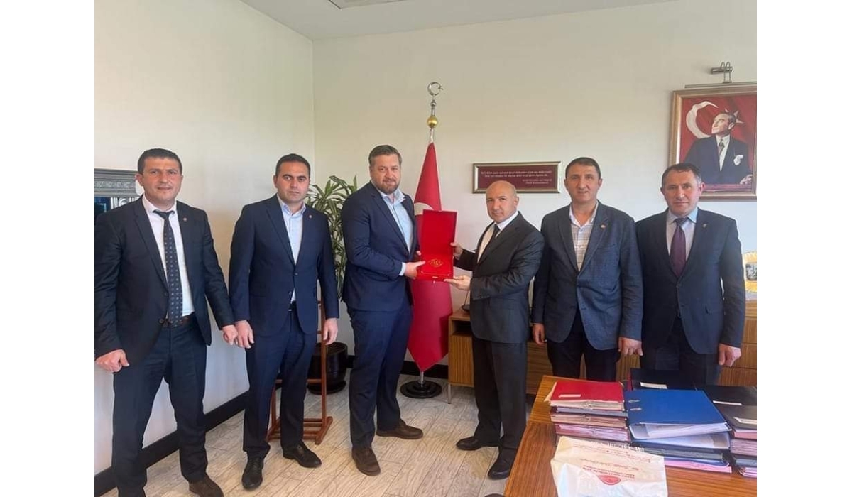 İstanbul Defterdarlığına Mehmet Malanlıyı Hayırlı Olsun Ziyareti