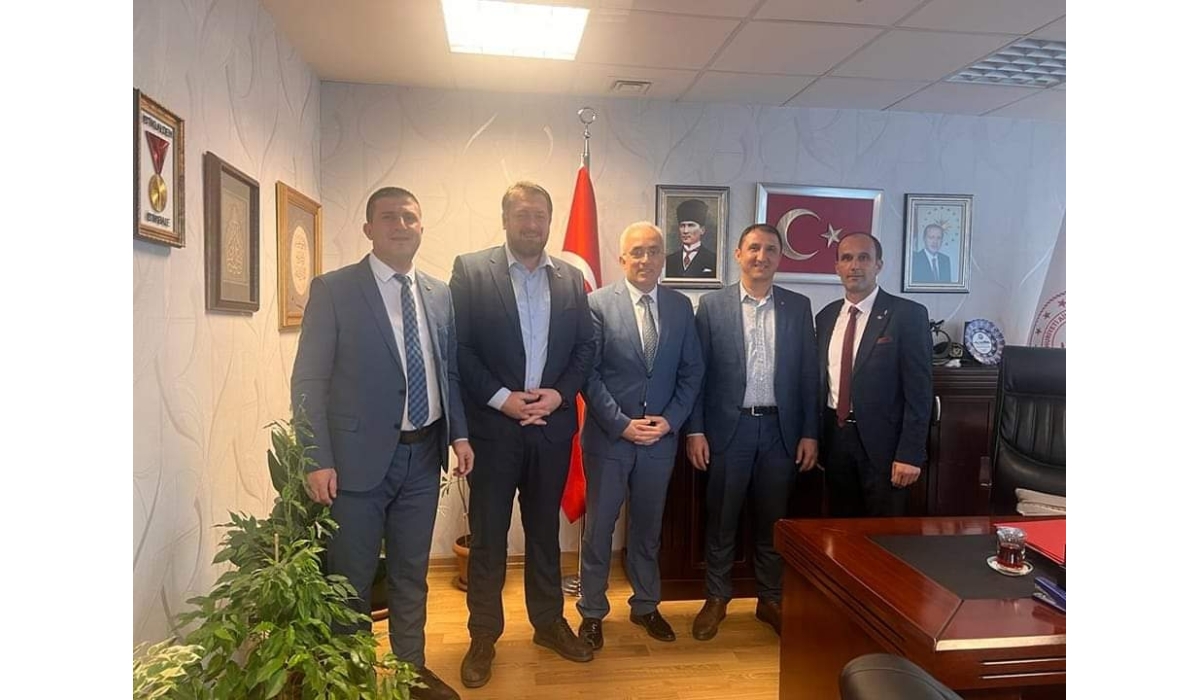  Aile Sosyal Politikalar Bakanlığı'nda Şehit Yakınları ve Gaziler Genel Müdürü Şemseddin YALÇIN Müdürümüzü Makamında Ziyaret Ettik