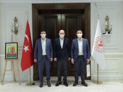 Sayın Süleyman SOYLU' ya Ziyaretlerimiz