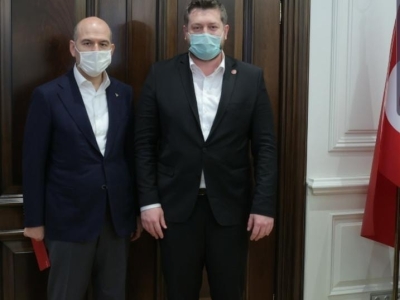 Sayın Süleyman SOYLU' ya Ziyaretlerimiz