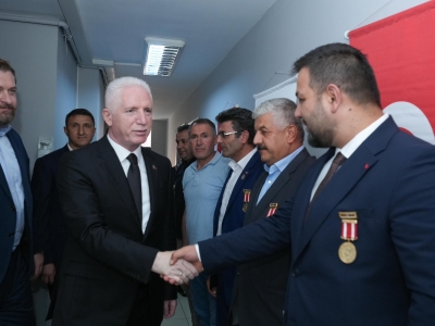 İstanbul Valisi Sayın Davut GÜL Valimizi Sendikamızın Genel Merkezimizde ağırladık 