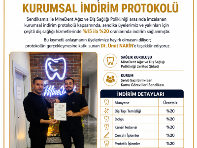 Özel MineDent Ağız ve Diş Sağlığı Polikliniği