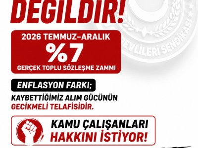 ENFLASYON FARKI ZAM DEĞİLDİR