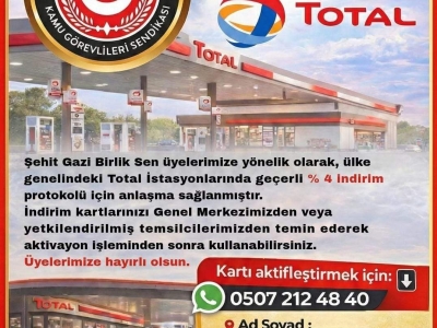 ÜYELERİMİZE DUYURULUR 
