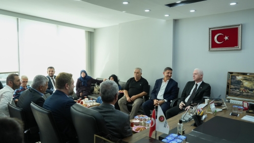 İstanbul Valisi Sayın Davut GÜL Valimizi Sendikamızın Genel Merkezimizde ağırladık 
