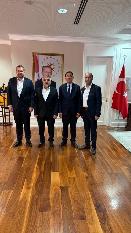 SAĞLIK BAKAN YARDIMCISI SAYIN HALİM ÖZÇEVİK'E ZİYARETİMİZ.
