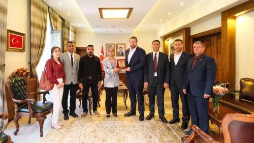 BURDUR VALİLİĞİNE ZİYARETİMİZ 