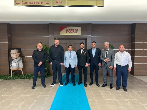 SAMSUN CUMHURİYET BAŞSAVCISI MEHMET SABRİ KILIÇ'A ZİYARETİMİZ.