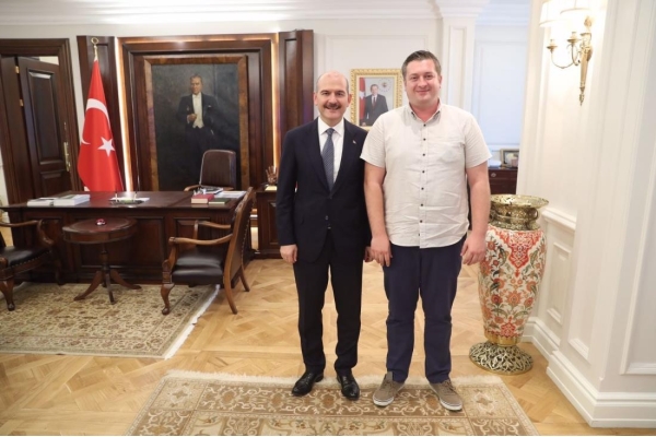 Sayın Süleyman SOYLU' ya Ziyaretlerimiz