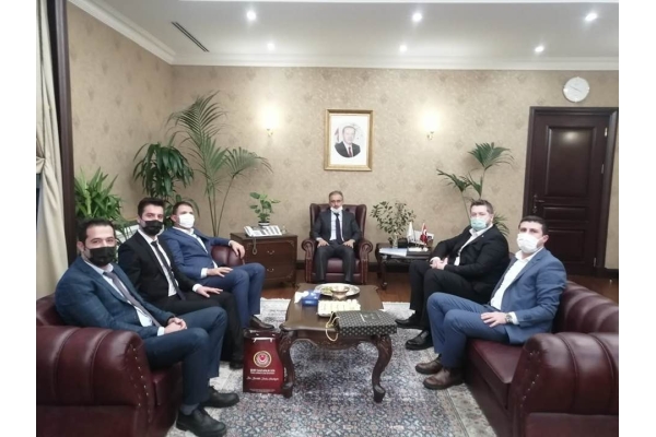 Adalet Bakanlığı Bakan Yrd. Hasan YILMAZ Ziyaretimiz