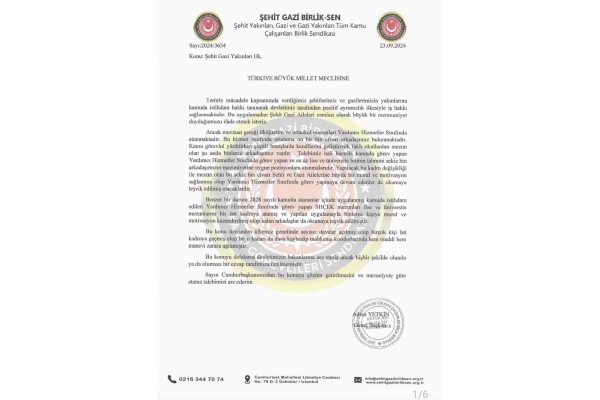KANAYAN YARAMIZ KAMUDA ÇALIŞAN YHS SINIFI SORUNLARI