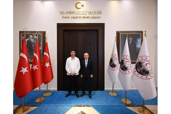 KIRKLARELİ VALİLİĞİNE ZİYARETİMİZ 