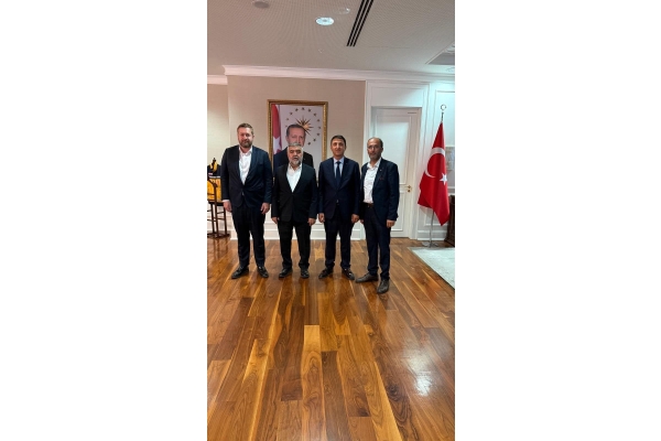 SAĞLIK BAKAN YARDIMCISI SAYIN HALİM ÖZÇEVİK'E ZİYARETİMİZ.