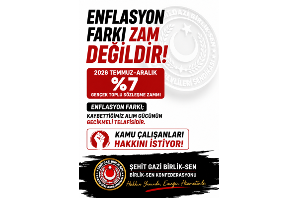 ENFLASYON FARKI ZAM DEĞİLDİR
