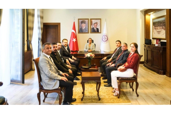 BURDUR VALİLİĞİNE ZİYARETİMİZ 