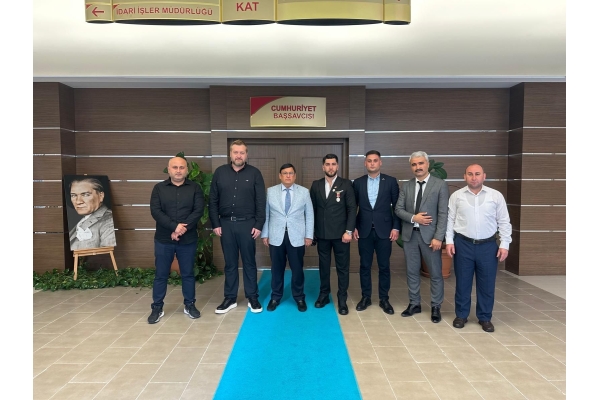 SAMSUN CUMHURİYET BAŞSAVCISI MEHMET SABRİ KILIÇ'A ZİYARETİMİZ.