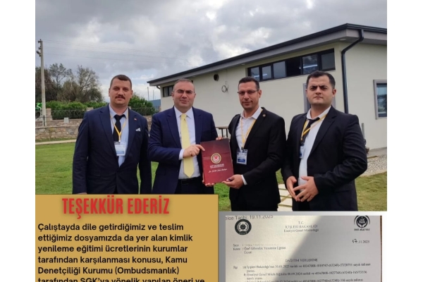 EMEĞİMİZE SAHİP ÇIKTIK, TALEPLERİMİZİ MASAYA KOYDUK