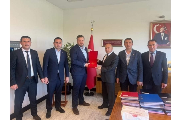 İstanbul Defterdarlığına Mehmet Malanlıyı Hayırlı Olsun Ziyareti