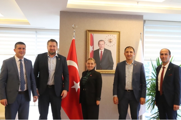 Aile ve Sosyal Politikalar Bakan Yardımcısı Fatma ÖNCÜ'yü  Makamında Ziyaret Ettik